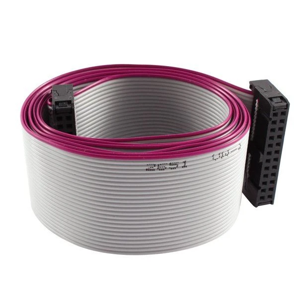 IDC 24 Pin Grey Flat Ribbon Cable