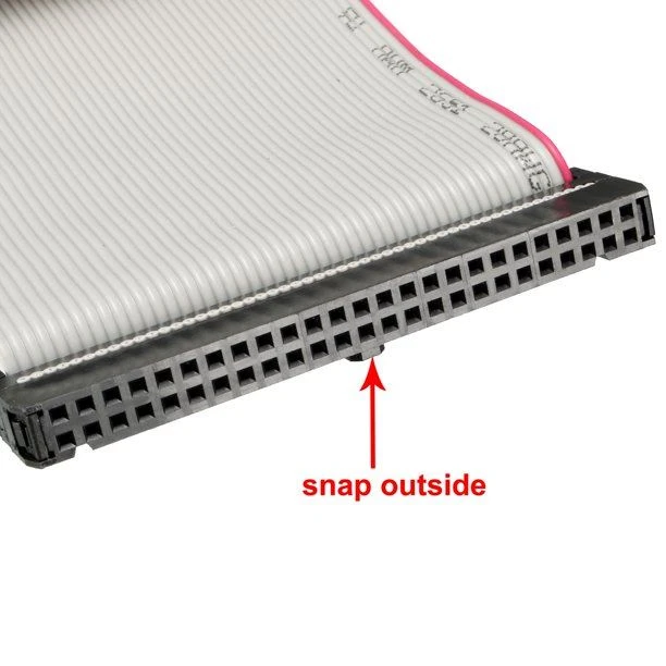 IDC 50 Pin Wire Gray Flat Ribbon Cable
