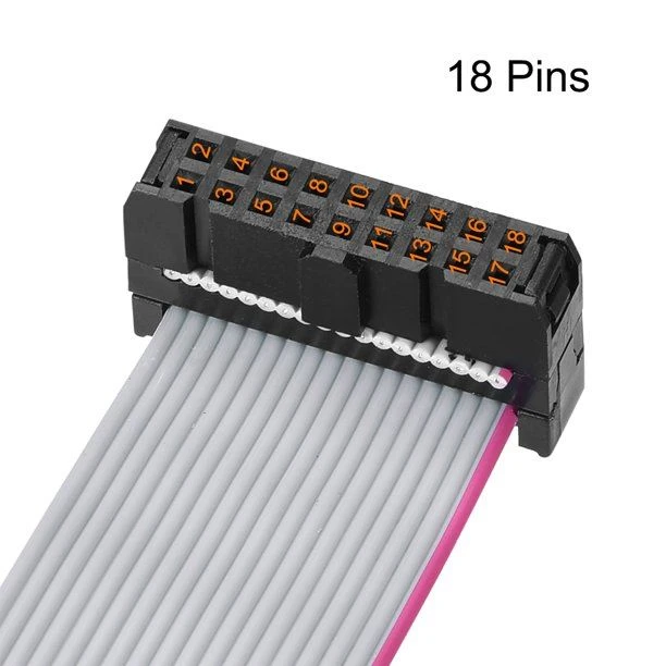 IDC Wire 18 Pin Flat Ribbon Cable