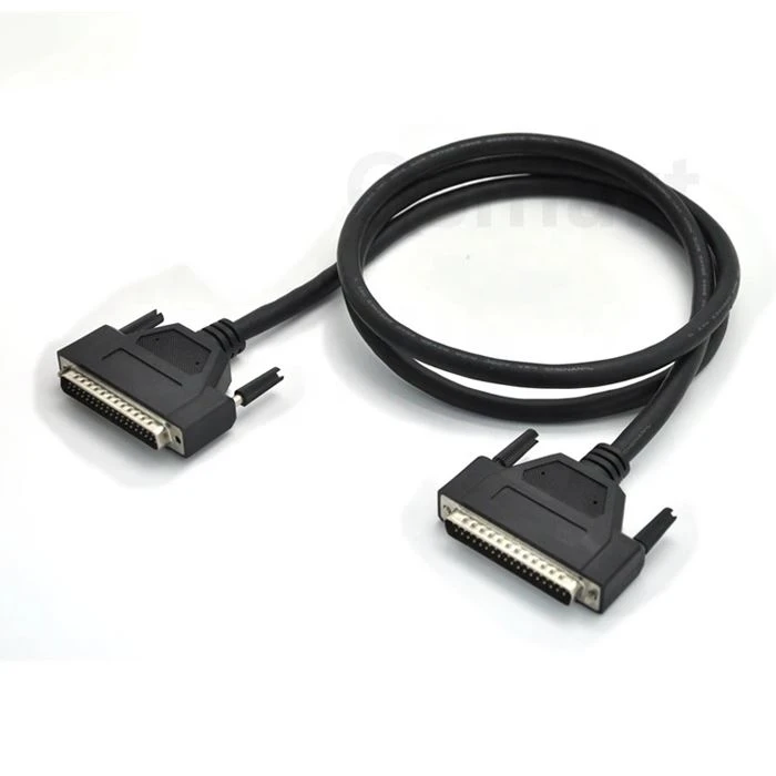 Male To Male Molded 37 Pin DB37 Cable