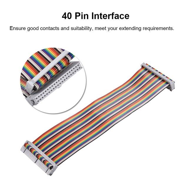 Rainbow 40 Pin Raspberry Pi 3 GPIO Cable