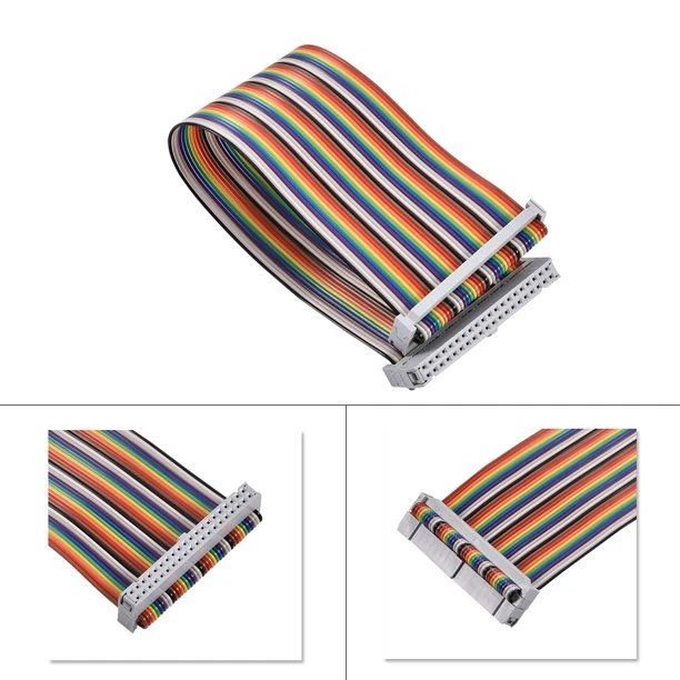Rainbow 40 Pin Raspberry Pi 3 GPIO Cable