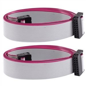 16 Pin IDC Connector Flat Ribbon Cable