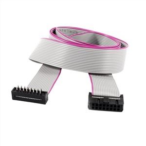 16 Pin Male To Female Flat Ribbon Cable
