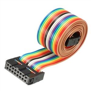 16P 16 Wire Flat Rainbow Ribbon Cable