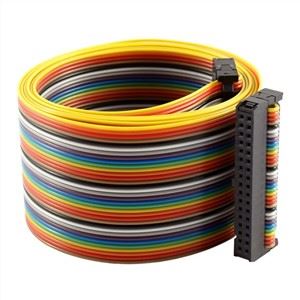 34 Pin Flat Rainbow Ribbon Cable