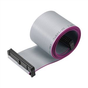 34 Pin Grey Flat Ribbon Cable