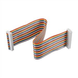 40 Pin Flat Rainbow Ribbon Cable