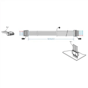 5 Pin Voltage Wiring Harness