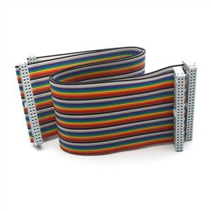 50 Pin Flat Rainbow Ribbon Cable