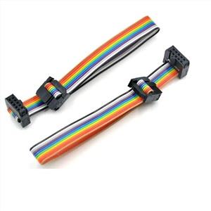 Flat Cable 10 Pin Rainbow Ribbon Cable