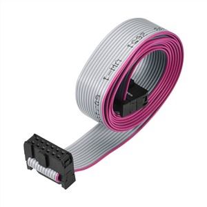 Gray 12 Pin Flat Ribbon Cable Wire
