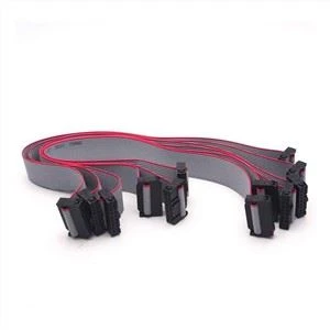 Gray IDC 16 Pin Flat Ribbon Cable