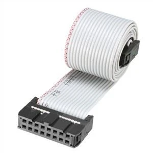 IDC 16 Pin Wire Flat Gray Ribbon Cable