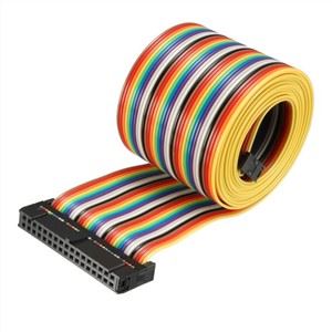 IDC 34 Pin Flat Rainbow Ribbon Cable