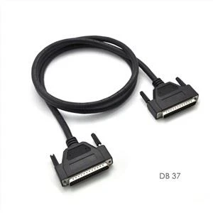 Male To Male Molded 37 Pin DB37 Cable