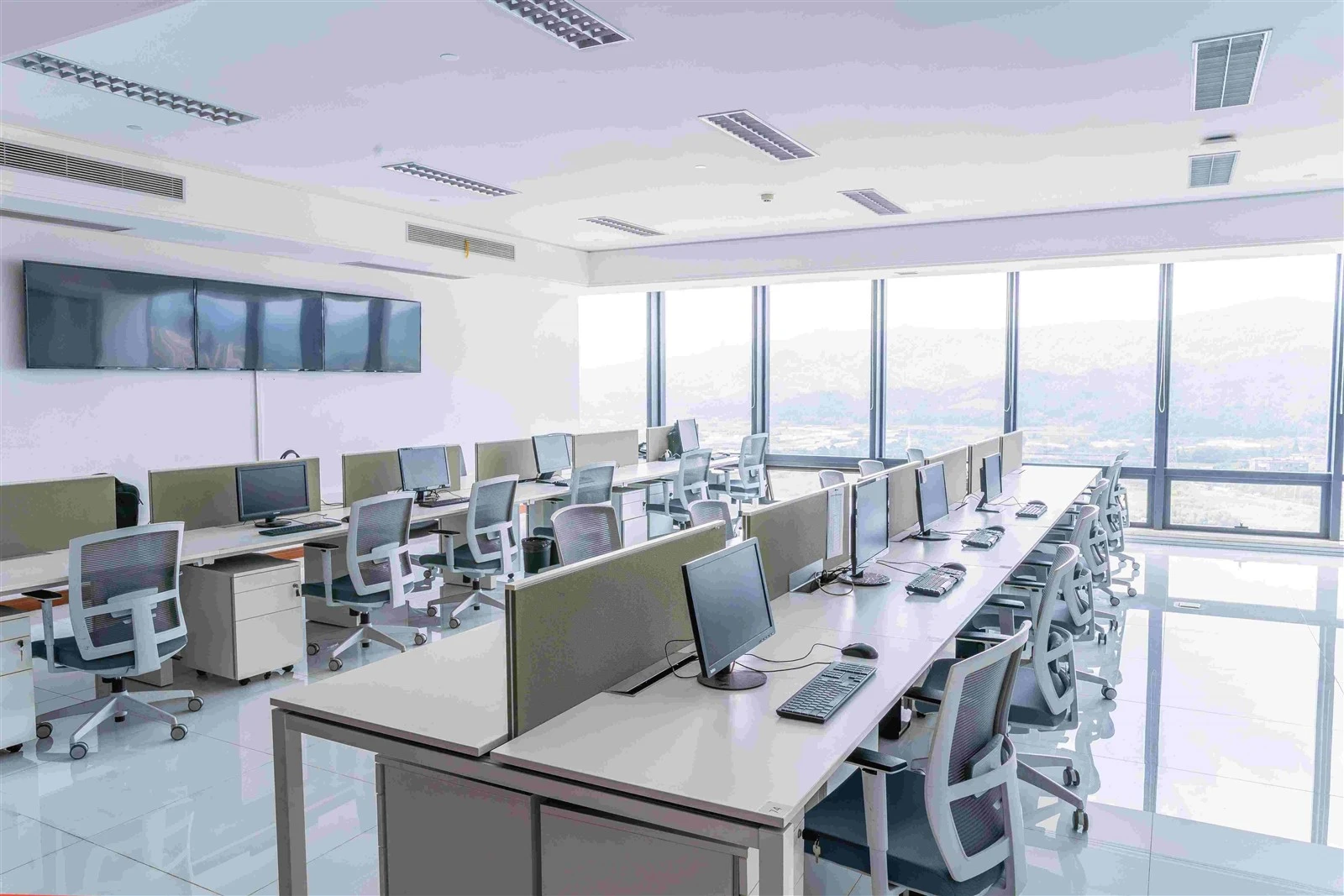 Power extension cords for use in office environments