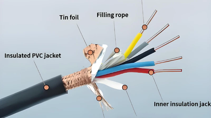 Industrial cable assembly structure Industrial cable assembly structure